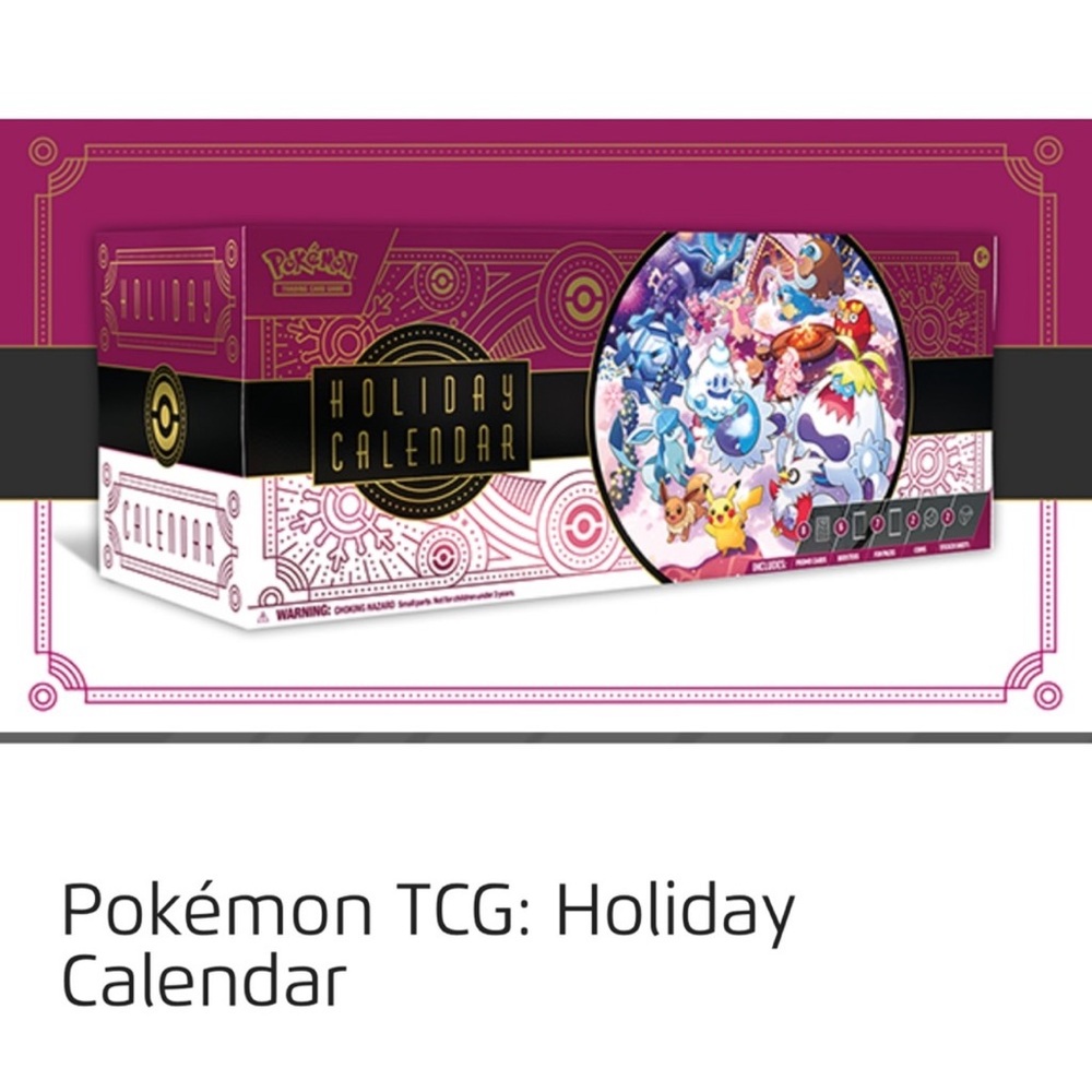 Pokémon cards TCG Holiday Calendar. NEW and sealed